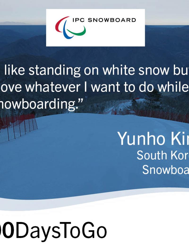 PyeongChang 2018 - #500DaysToGo - Yunho Kim
