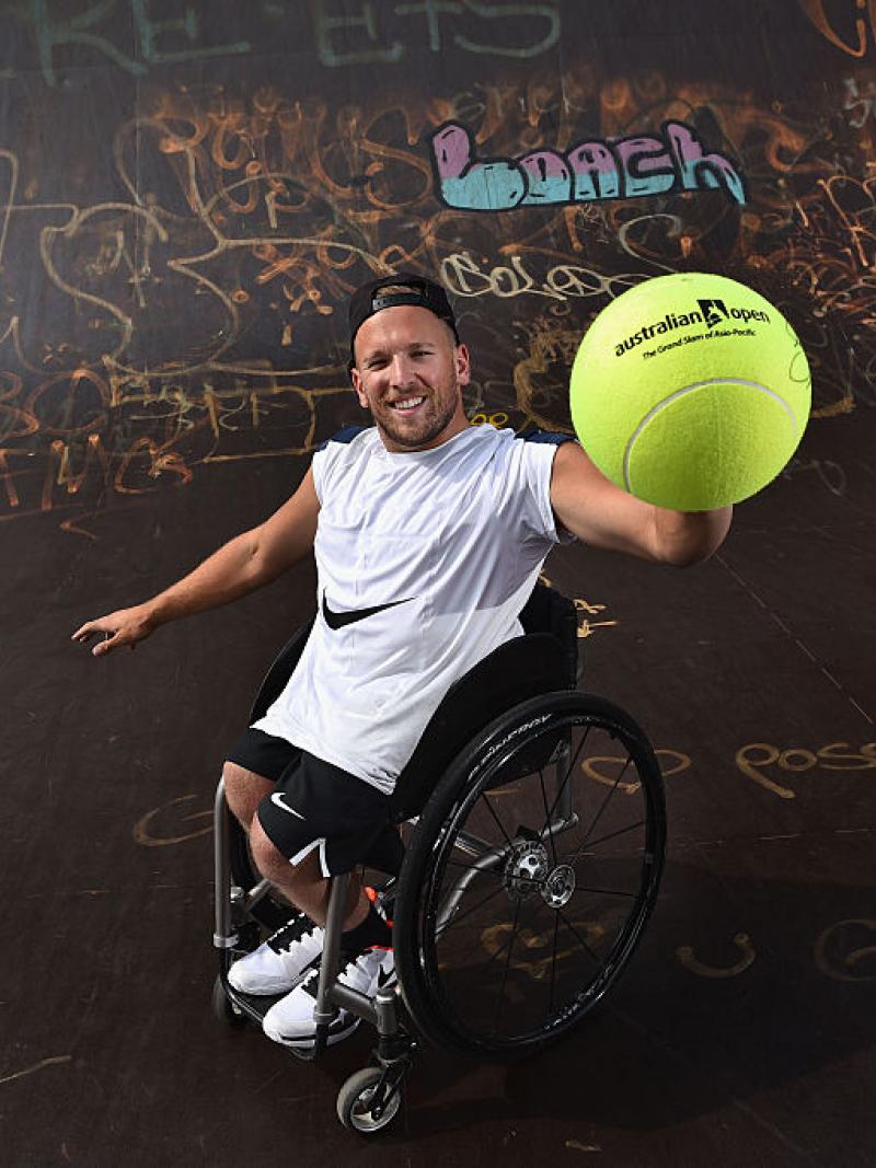 Dylan Alcott of Australia