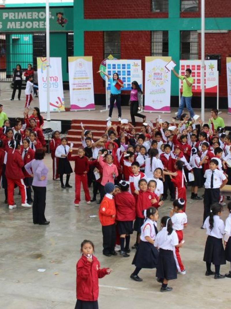 Lima 2019 - schoolkids - mascot design
