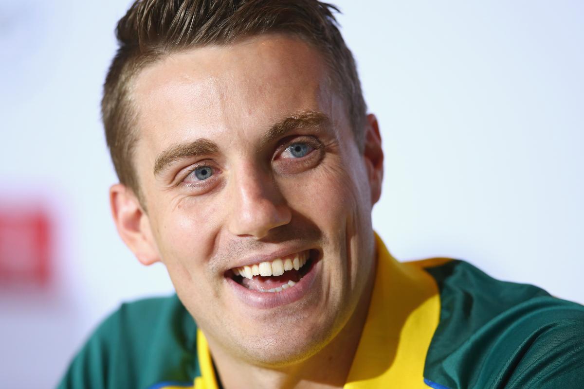 Headshot of Australian swimmer