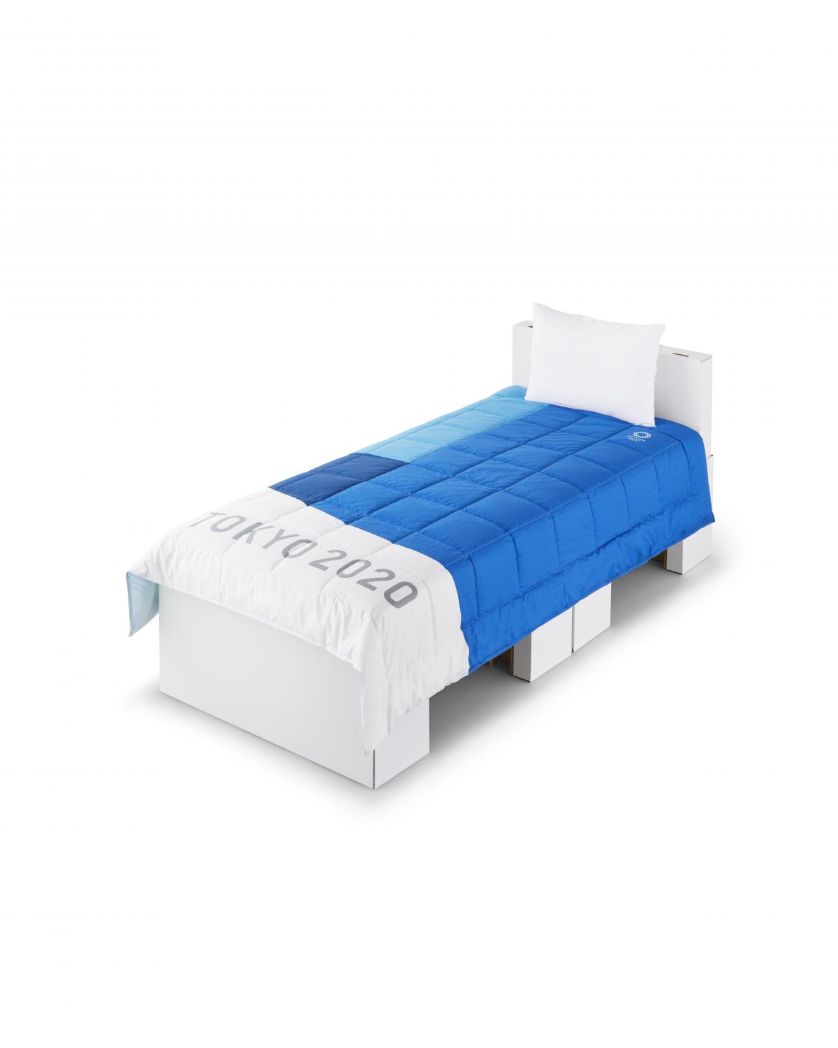 Image of a bed with sheets and pillow