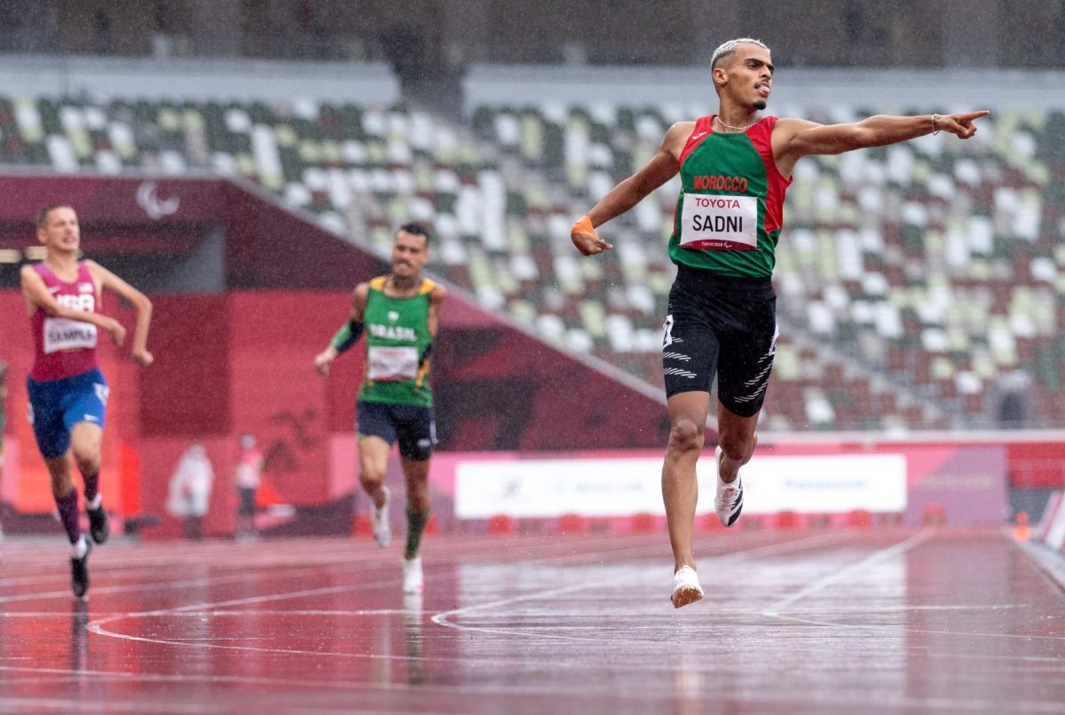 Local star and Tokyo 2020 Paralympic gold medallist Ayoub Sadni will aim at improving his time that made him Tokyo 2020 Paralympic champion in the men’s 400m T47, at home.