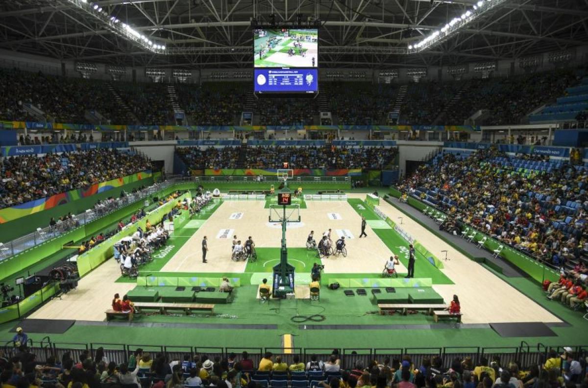 Rio 2016, Arena Carioca 1, Olympic basketball game between …