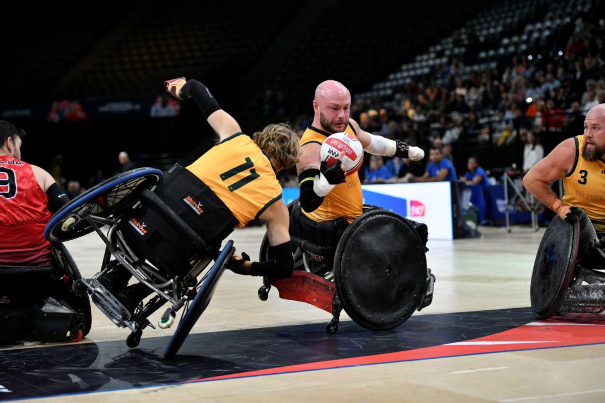 The wheelchair Rugby World Cup 2023 was held in France and won by Australia. 