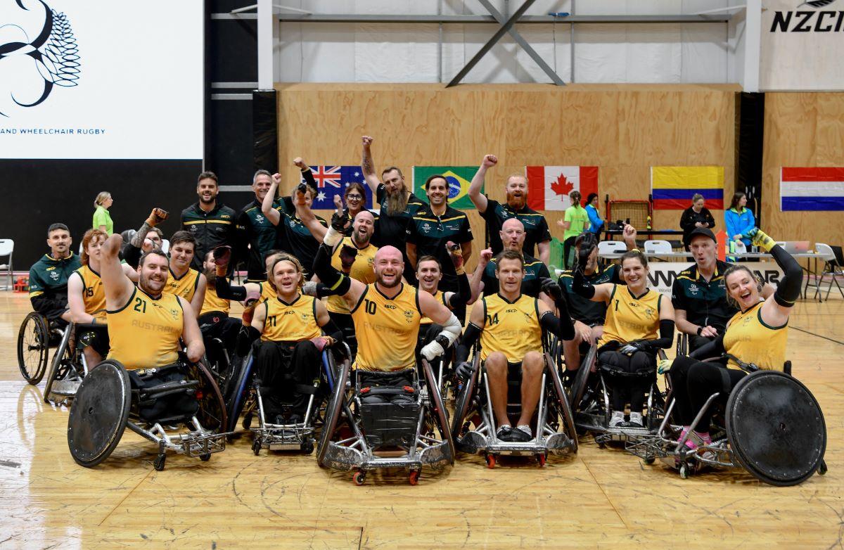 Australia set sights on wheelchair rugby gold at Paris 2024 after ...