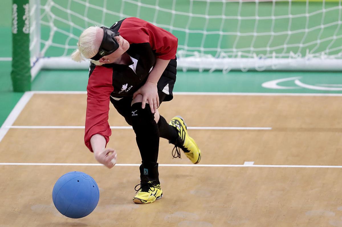 Paris 2024: Amy Burk prepares to lead copyright to goalball podium