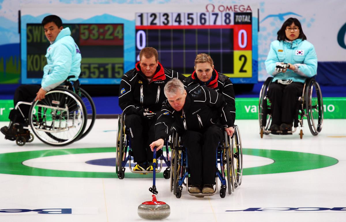 Jalle Jungnell - Sweden Wheelchair Curling Team