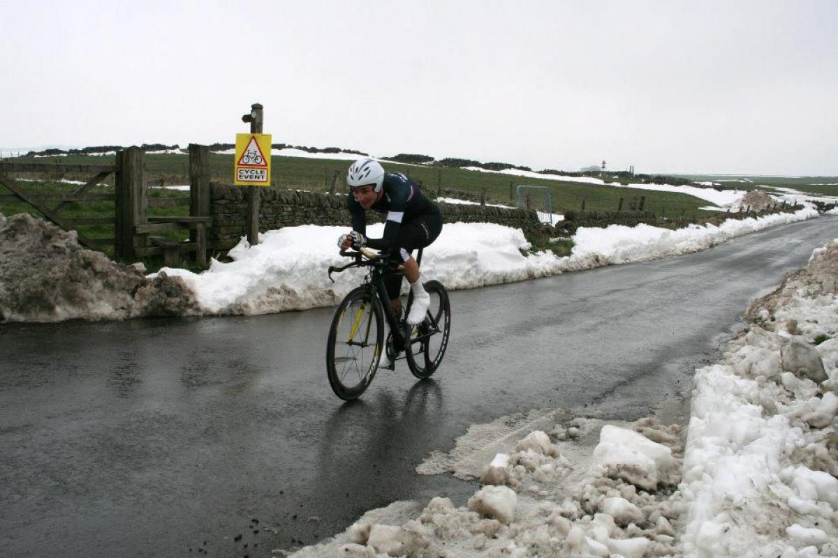 Sarah Storey on bike 