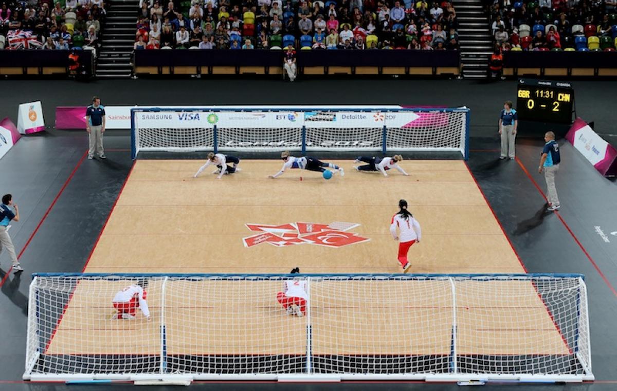 Hosts Great Britain Thrashed In Opening Goalball Fixture International Paralympic Committee