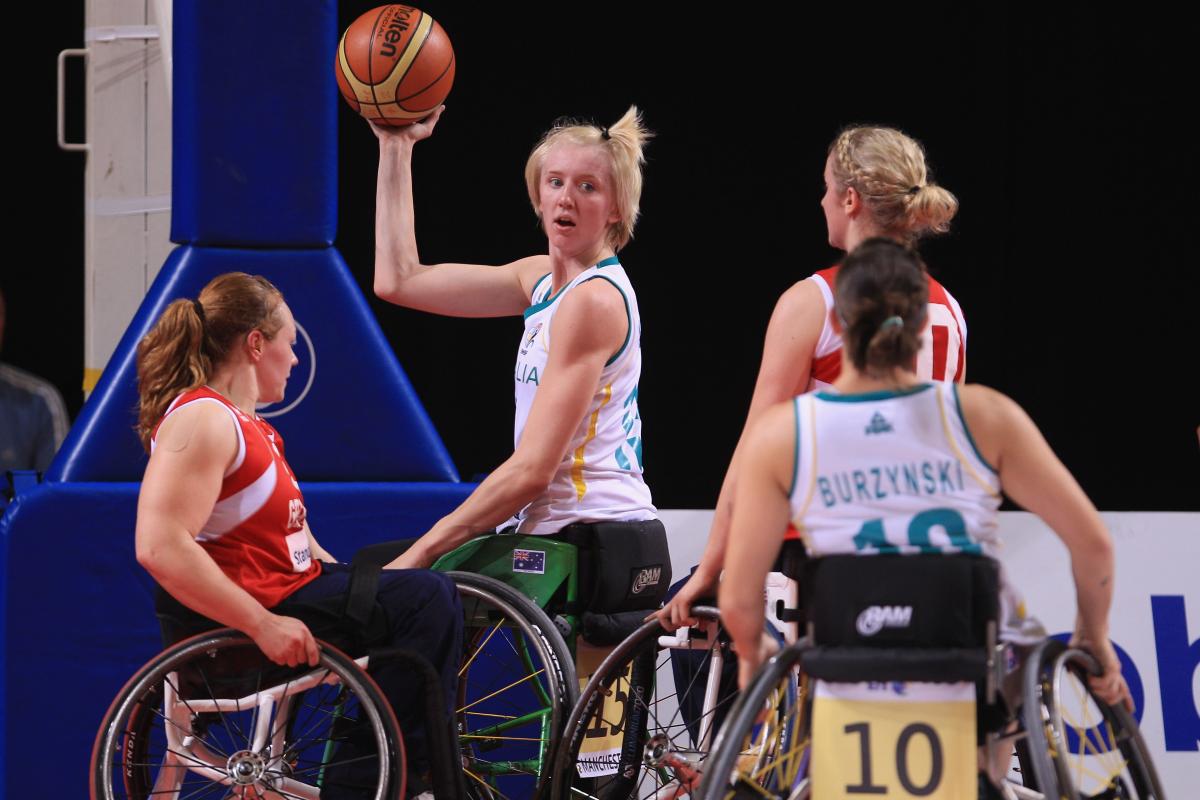 Australian wheelchair basketball ace Amber Merritt proves her worth