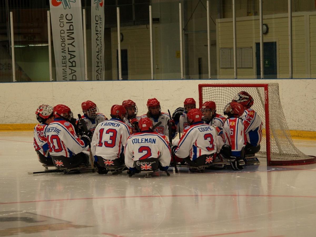 Great Britain ice sledge hockey team