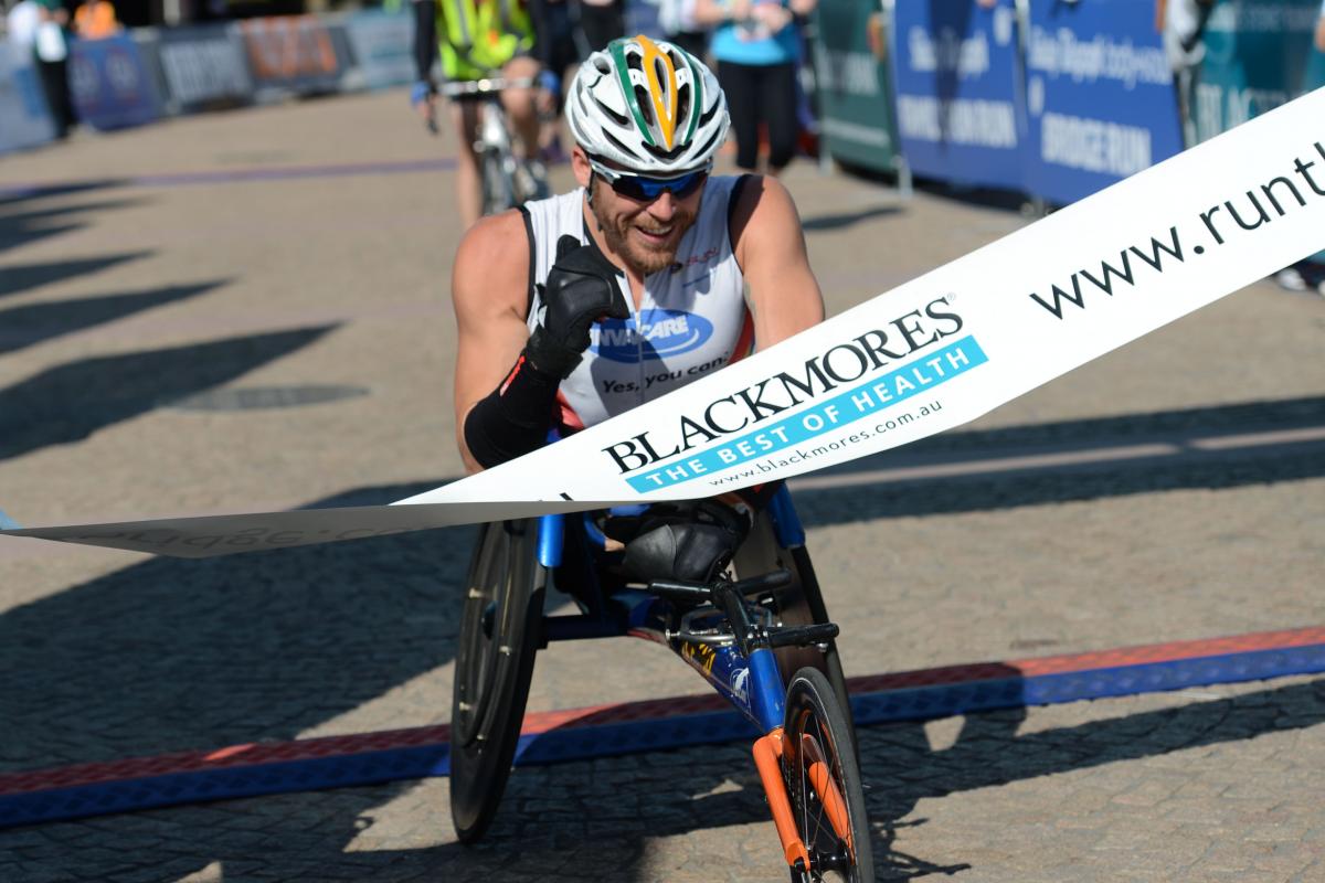 Kurt Fearnley Syndey Marathon 2012