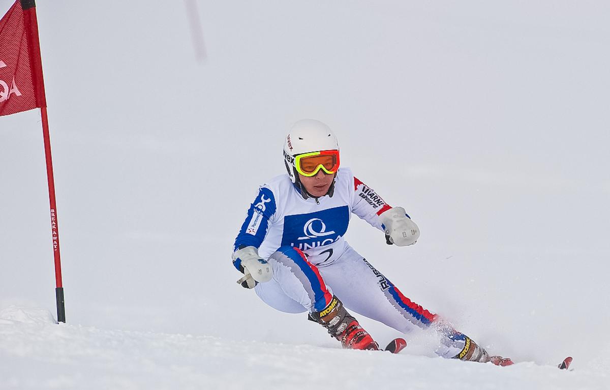 Alexander Vetrov on slope