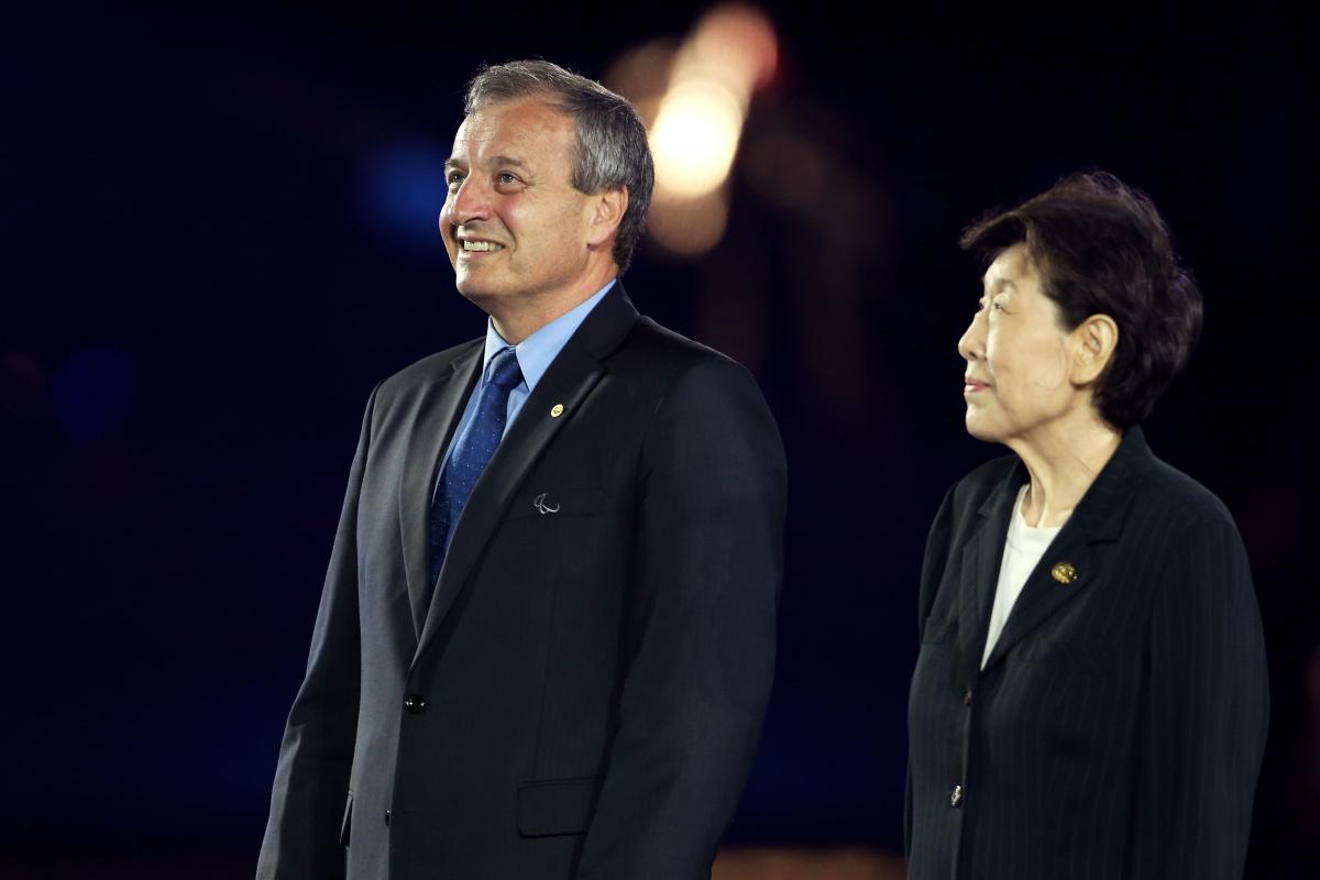 A picture of a man and woman standing