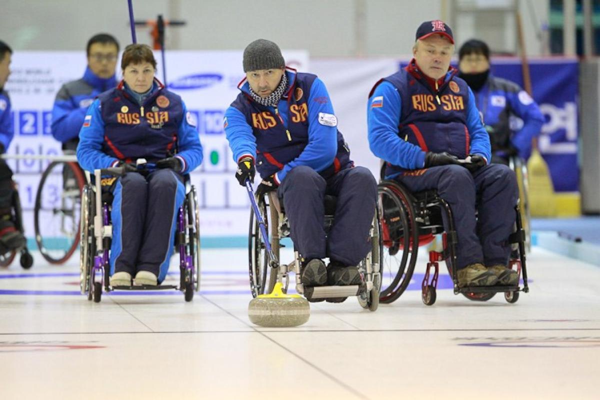 Russia wheelchair curling