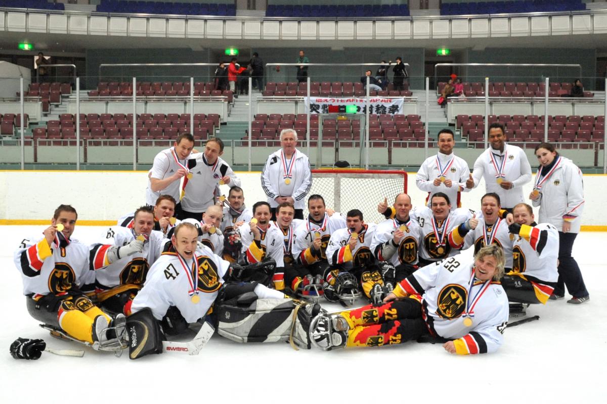 Germany ice sledge hockey