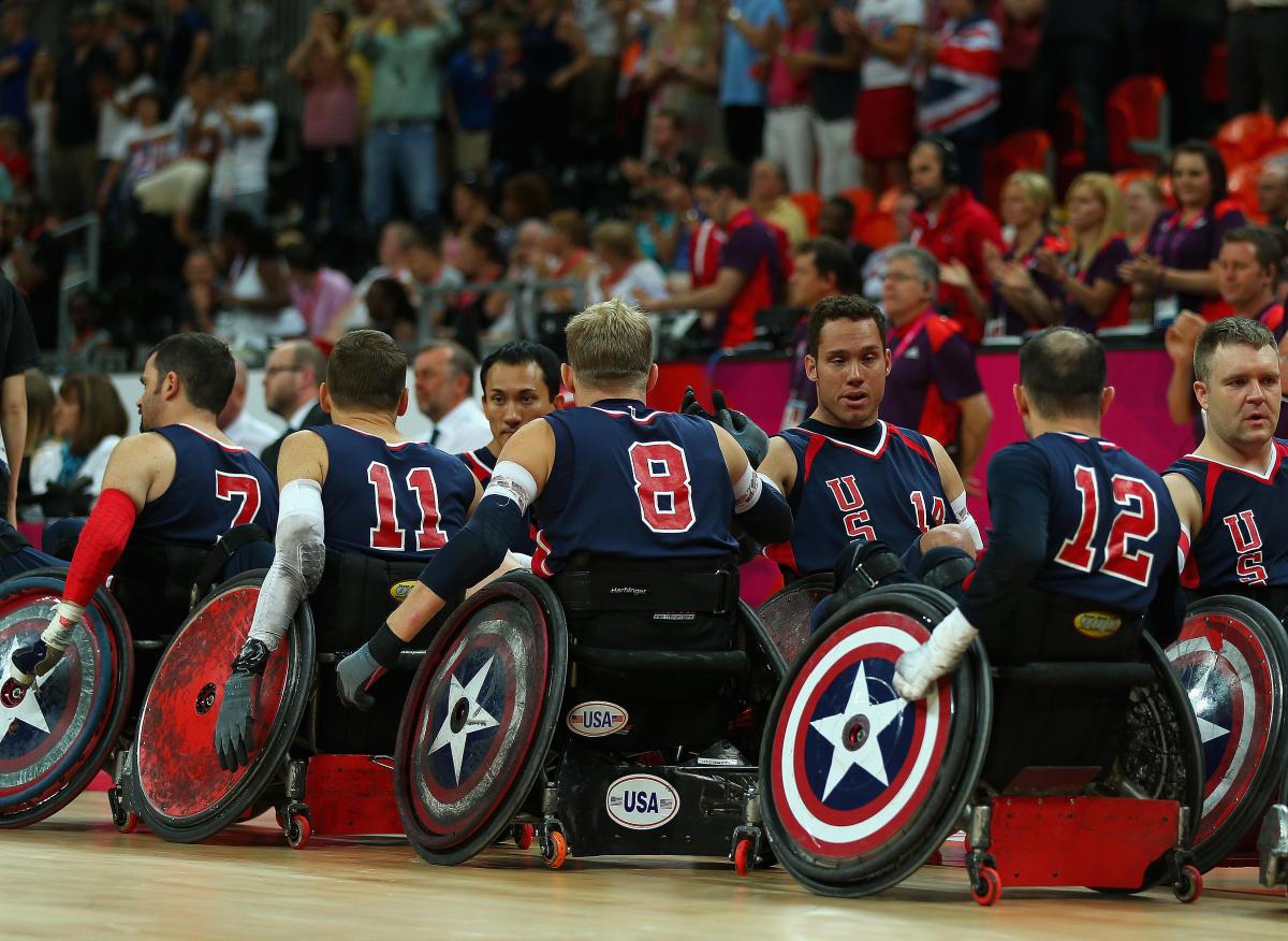 USA back to No. 1 in wheelchair rugby | International ...