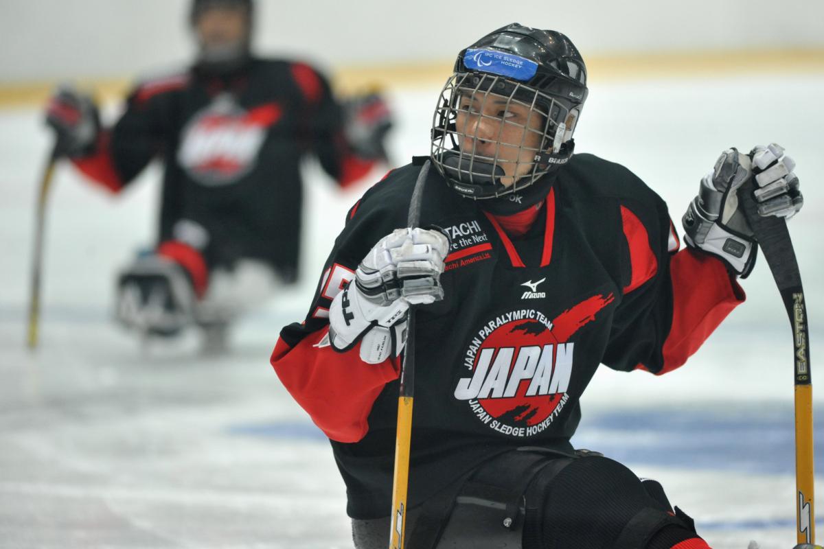 Japan ice sledge hockey 