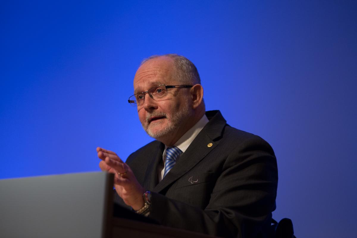 Sir Philip Craven at General Assembly 2013