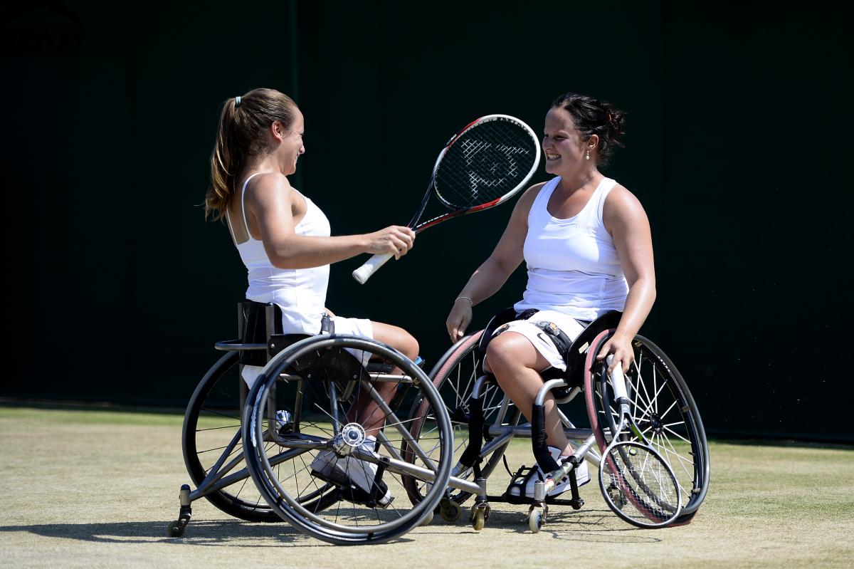 Wimbledon Wheelchair Tennis 2024 Glory Kamilah