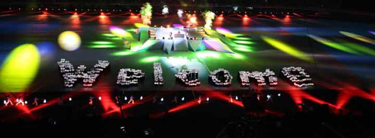 The Incheon 2014 Asian Para Games Opening Ceremony took place on 18 October 2014.