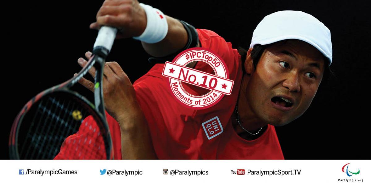 No 10 Japanese wheelchair tennis success No 10 Japanese wheelchair tennis success