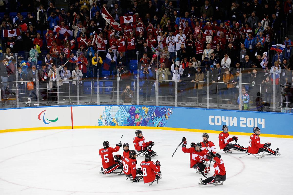 Ice sledge hockey Canada 