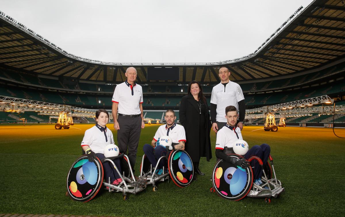 BT announces partnership with GB Wheelchair Rugby