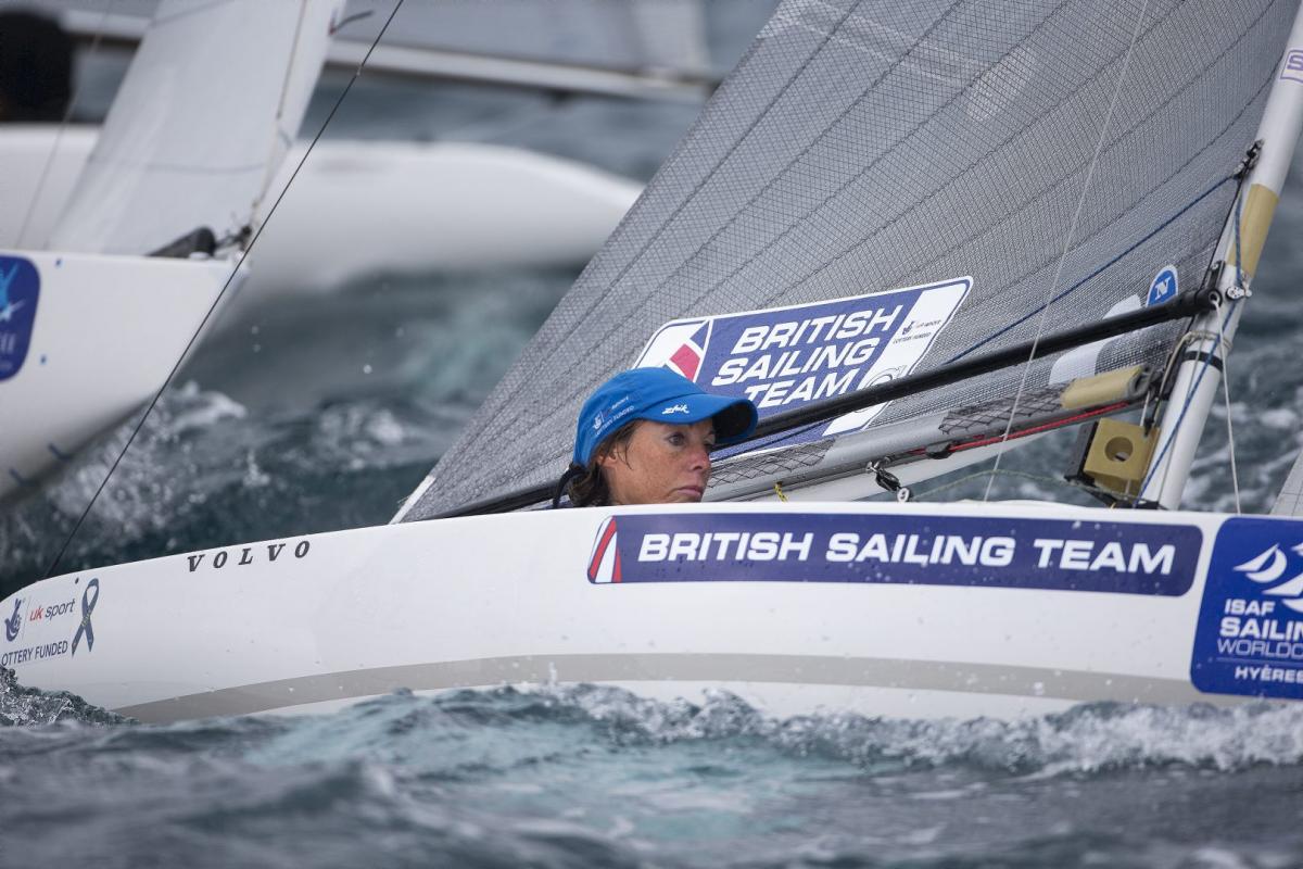 Women in sailing boat