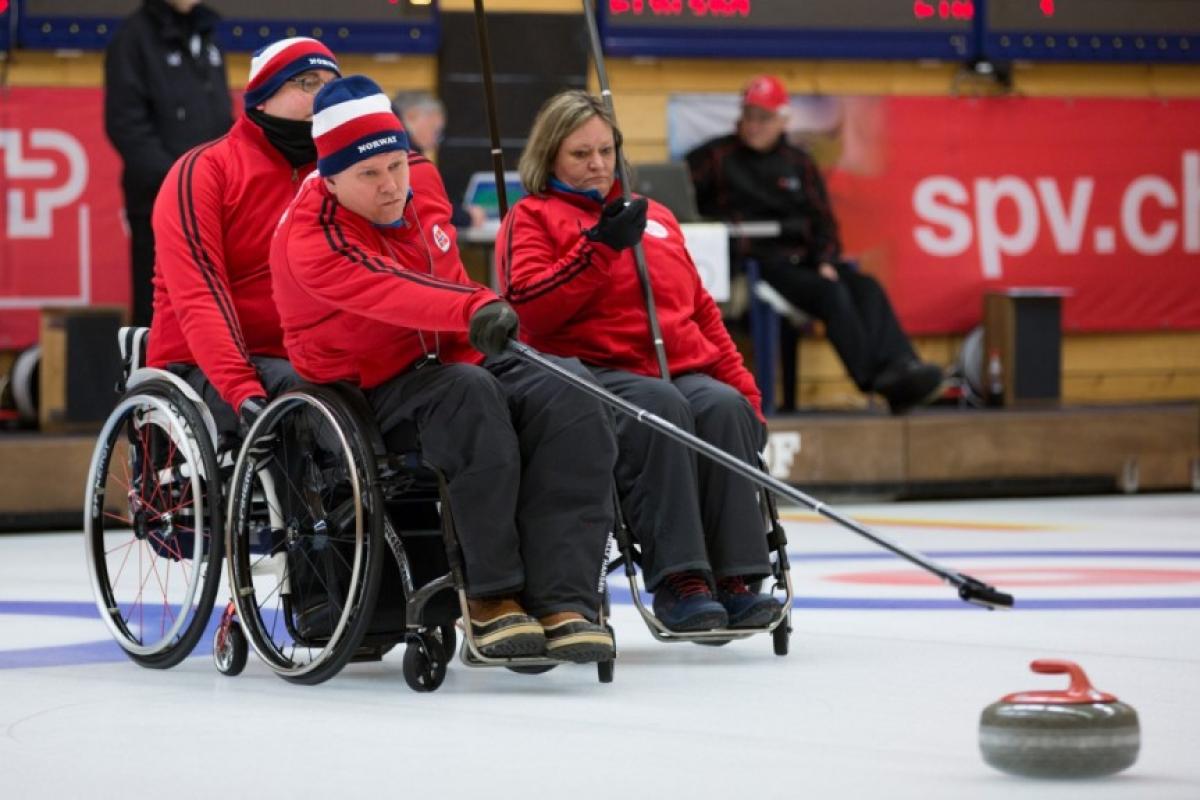 Wheelchair Curling Worlds Norway stays unbeaten