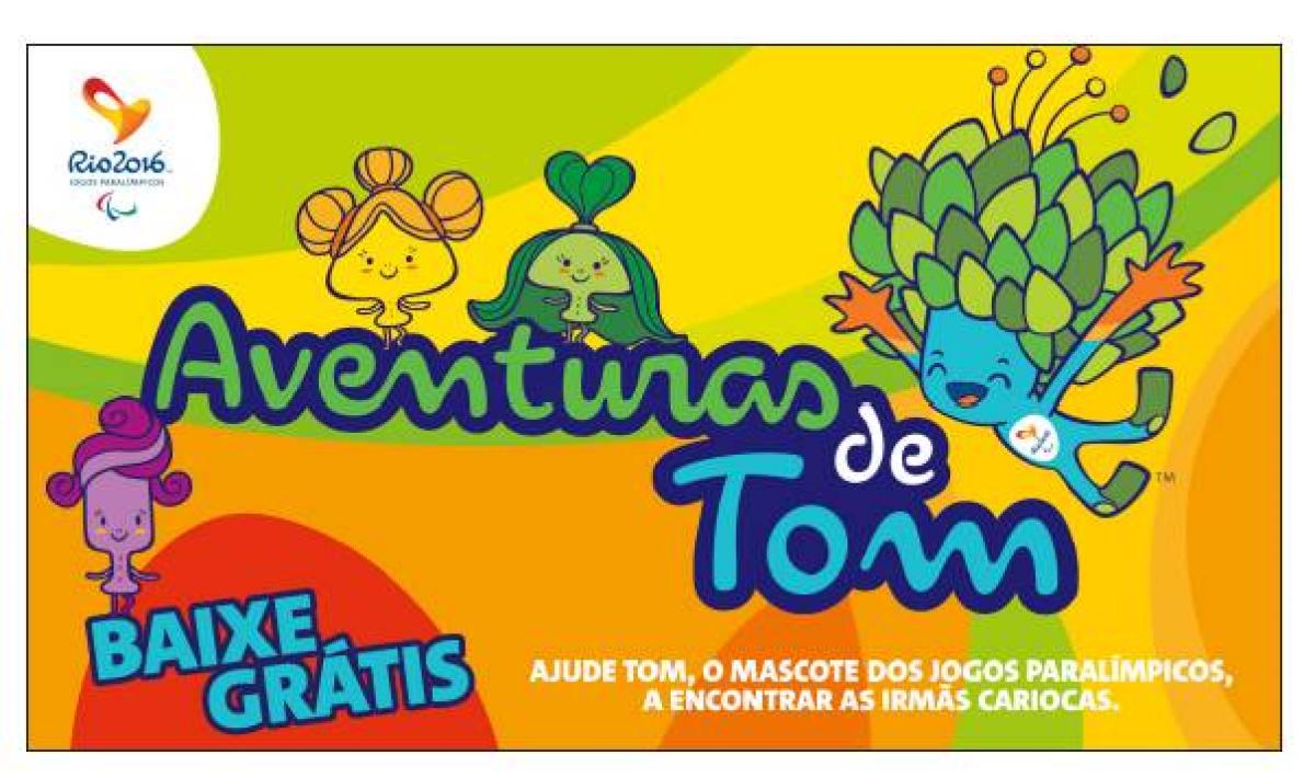 Rio 2016 launches app of Paralympic mascot Tom