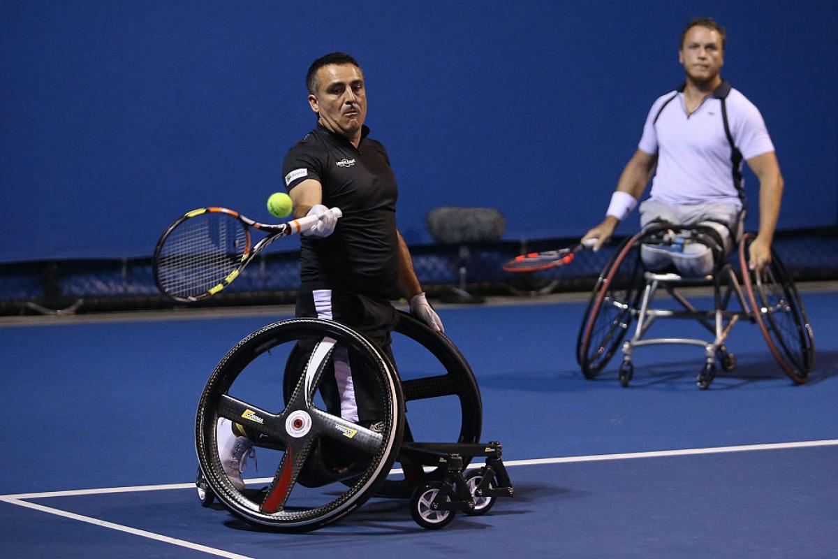 Stephane Houdet and Nicolas Peifer of France