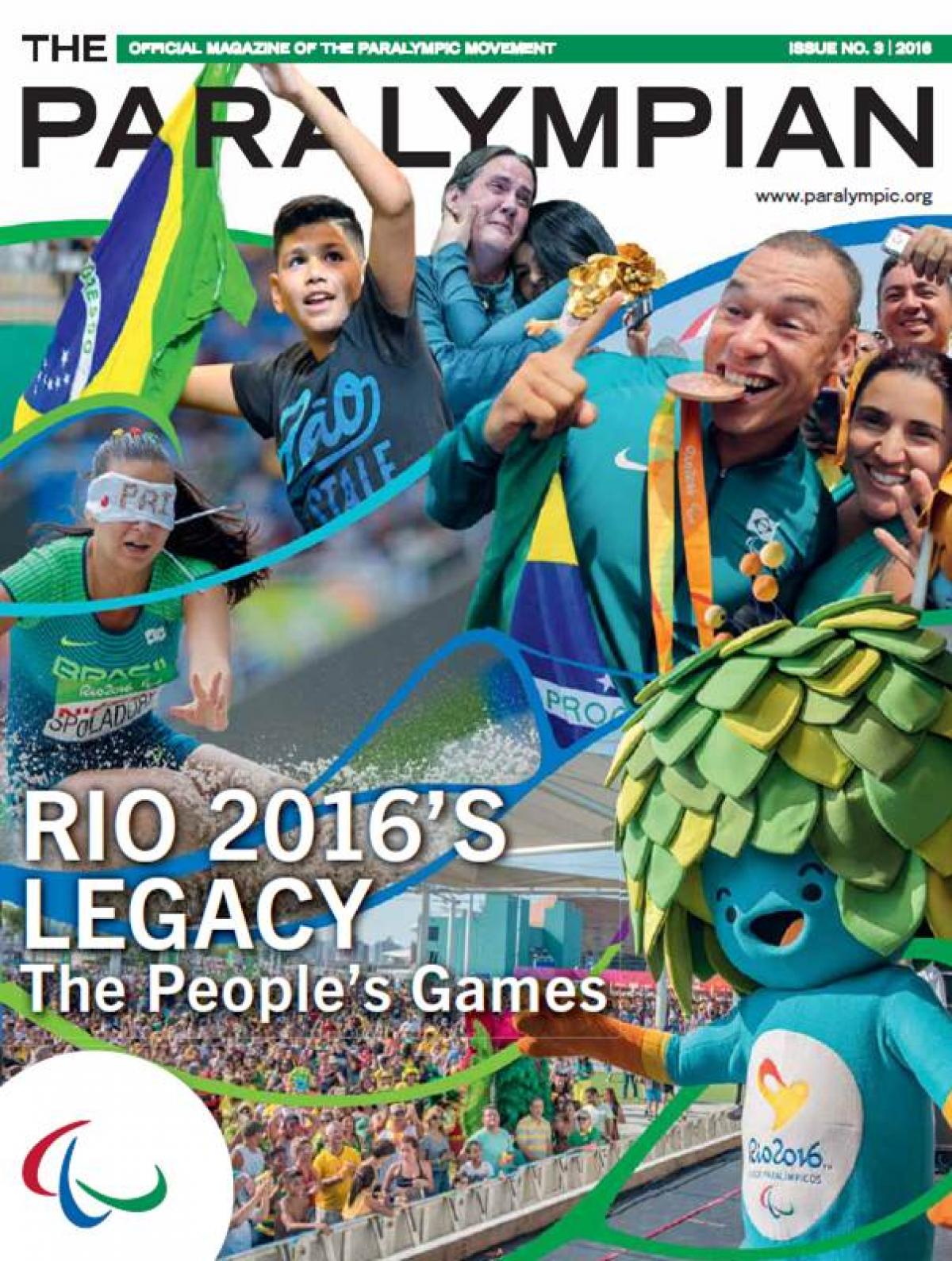 Year End Edition Of The Paralympian Features Rio 16 S Legacy