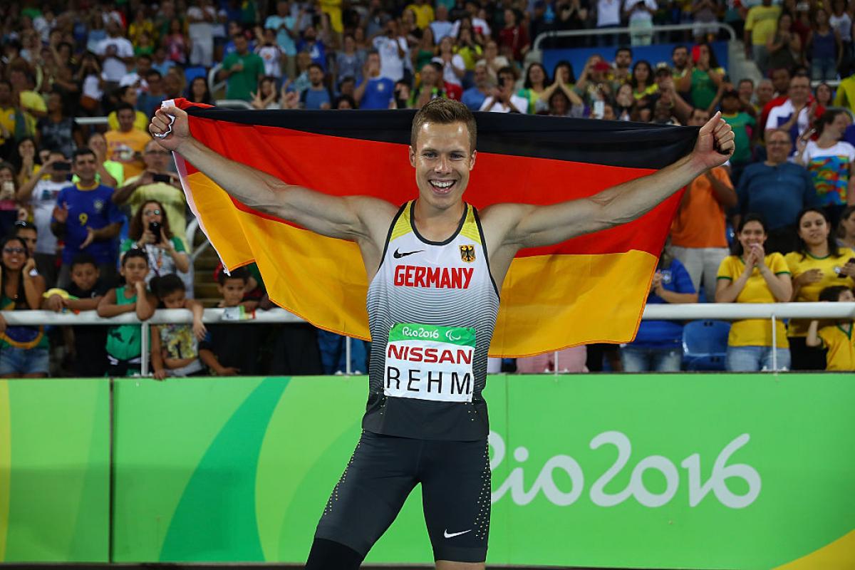 Markus Rehm of Germany Markus Rehm of Germany