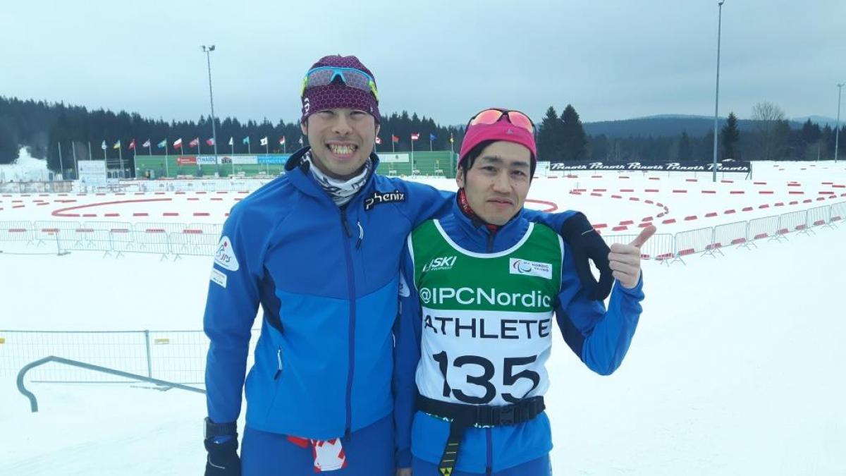 Japanese Nordic skier Kazuto Takamura