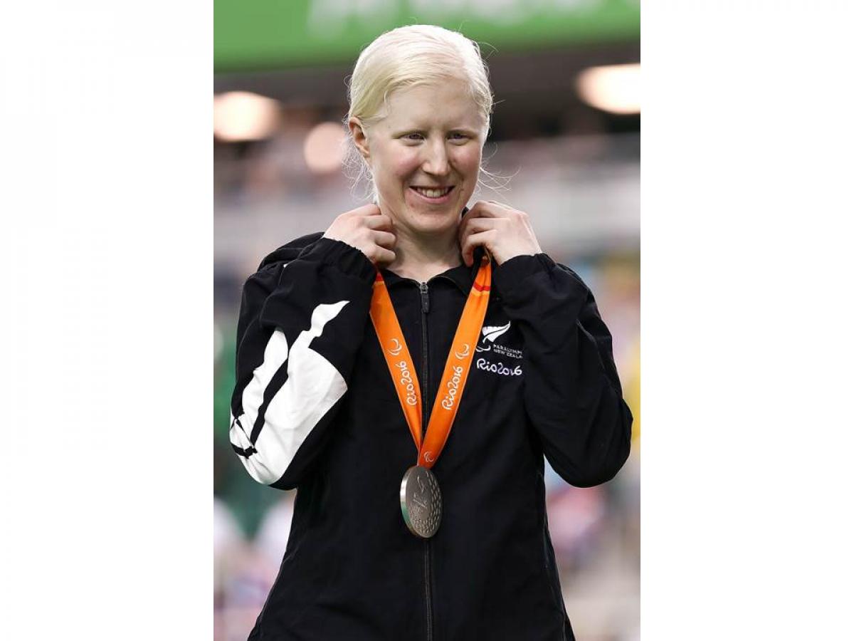 Paralympian Emma Foy, silver and bronze medallist at the Rio 2016 Paralympic Games. 