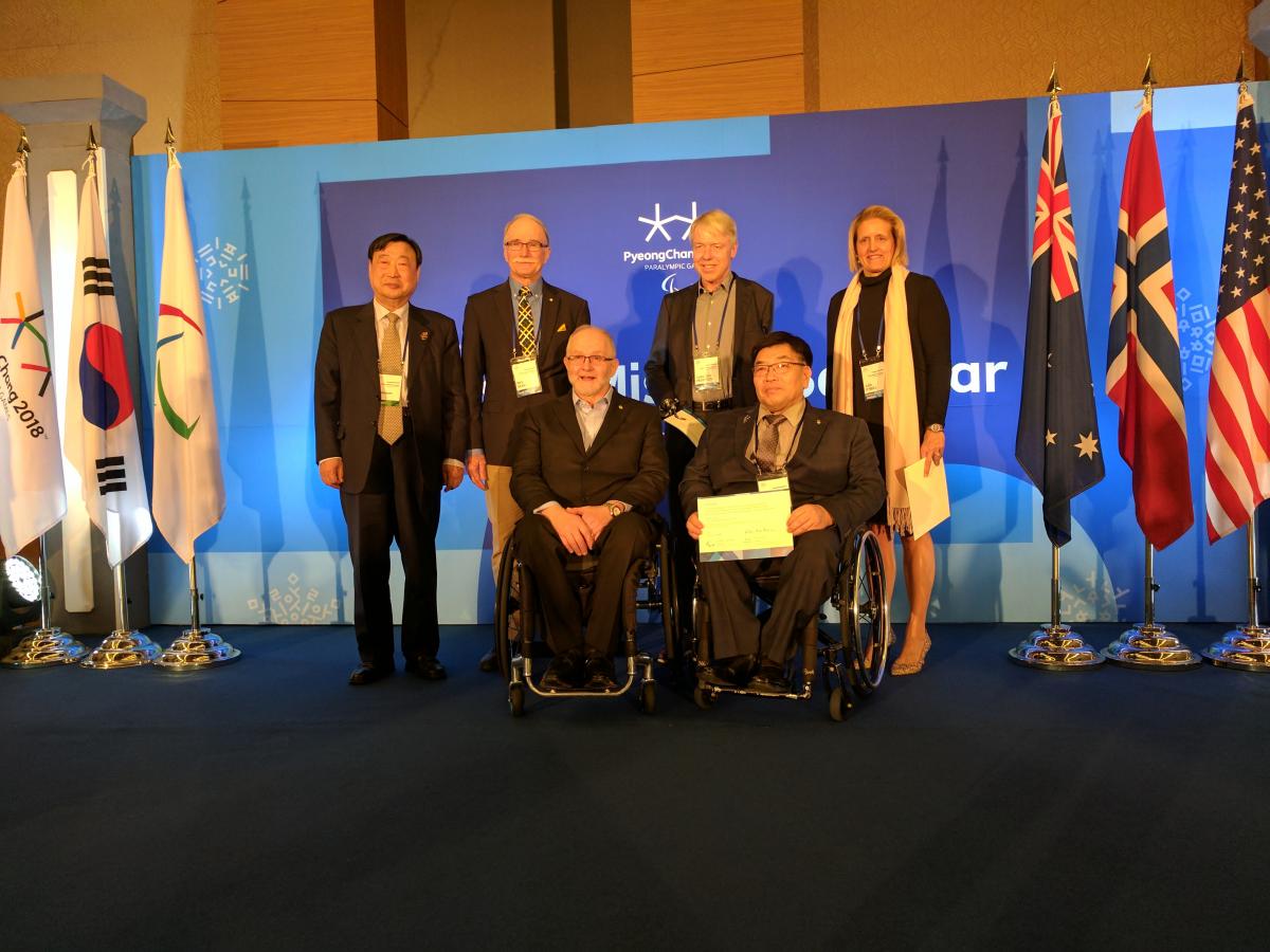 NPCs from around the world were officially invited to attend the PyeongChang 2018 Paralympic Winter Games by IPC President Sir Philip Craven at a special ceremony in PyeongChang, South Korea.