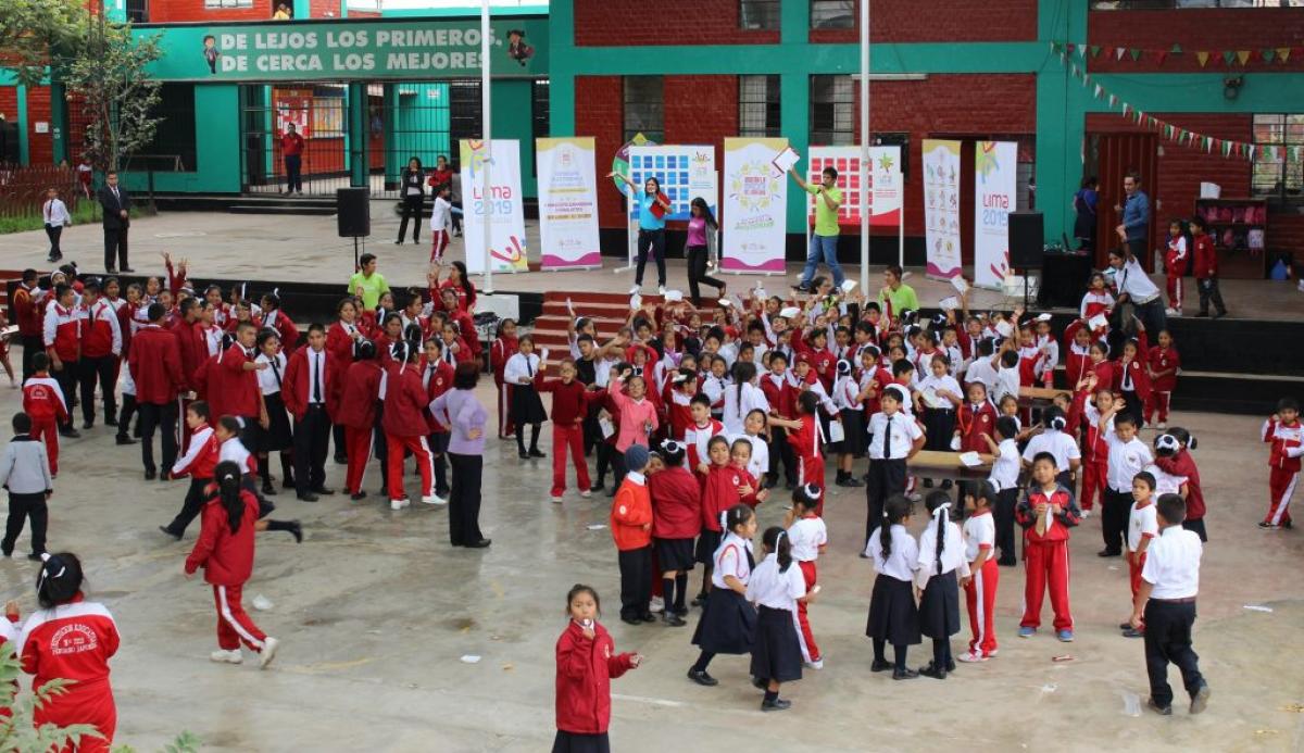 Lima 2019 - schoolkids - mascot design