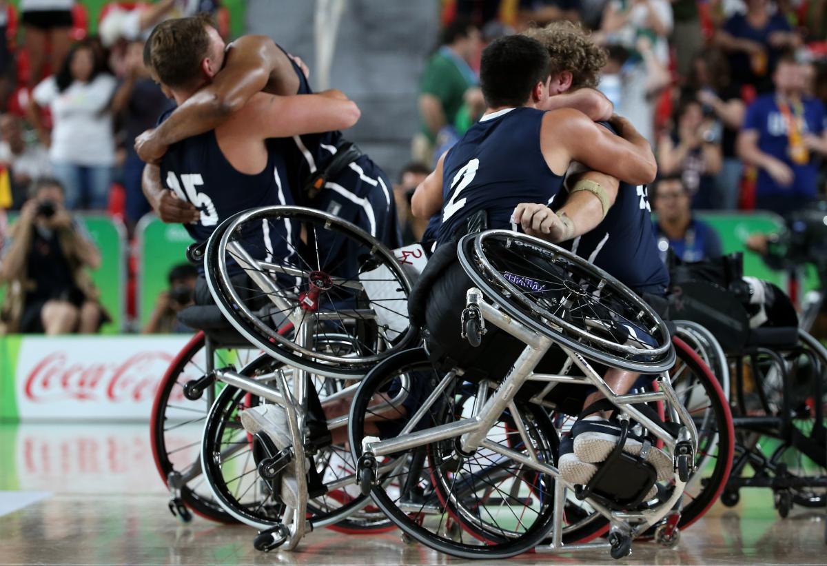 18 Us Men S Basketball Team Named International Paralympic Committee