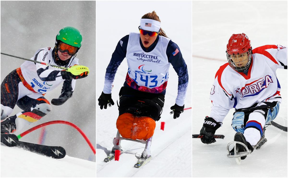 Andrea Rothfuss, Oksana Masters and Seung-Hwan Jung.