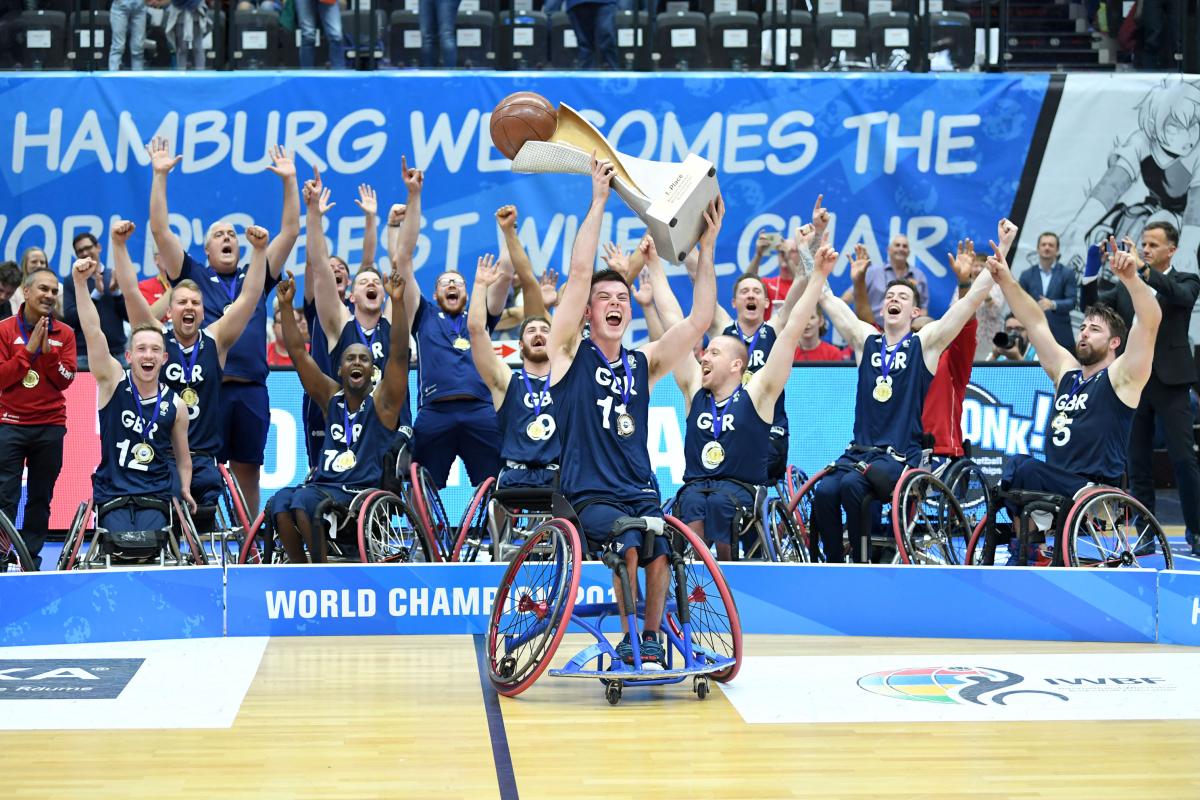 Draw made for wheelchair basketball Europeans