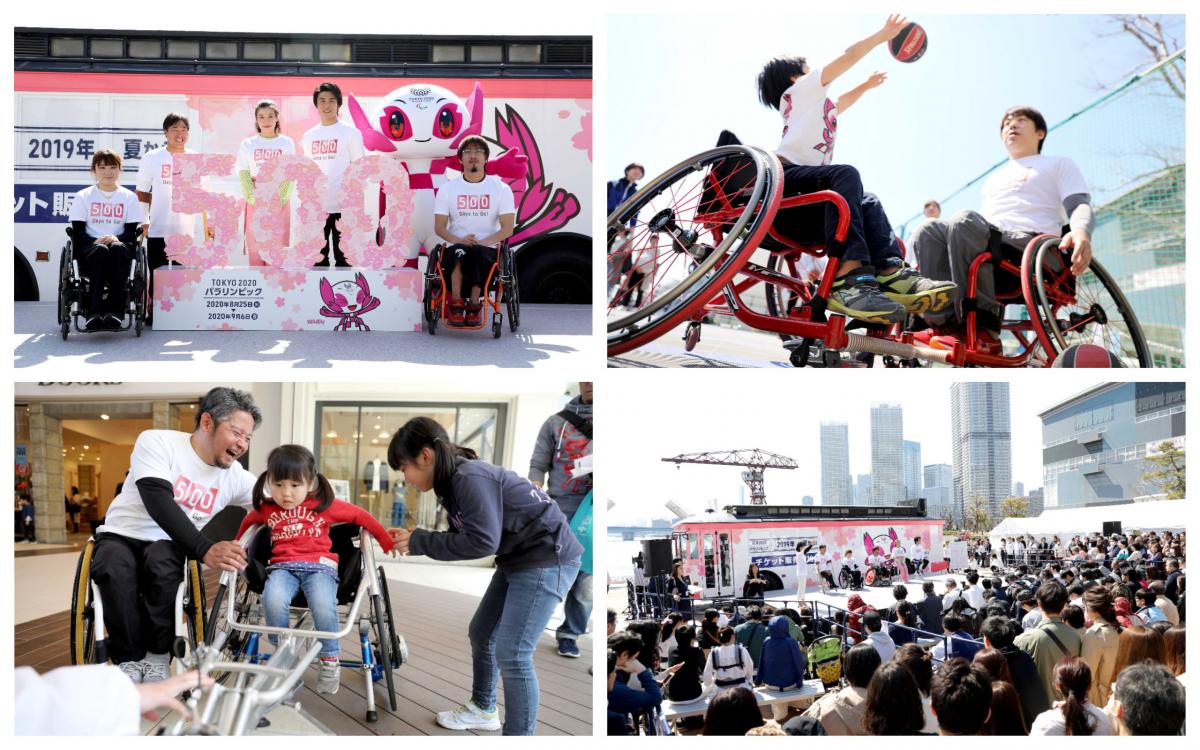 Tokyo 2020 celebrates 500 days to go until the Paralympic Games