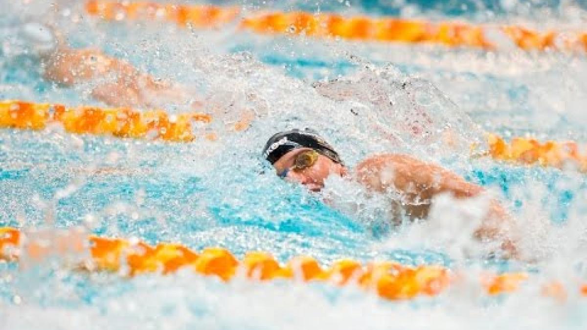 Men's 50m Freesyle S4 | Final | 2015 IPC Swimming World Championships Glasgow-Re-swim