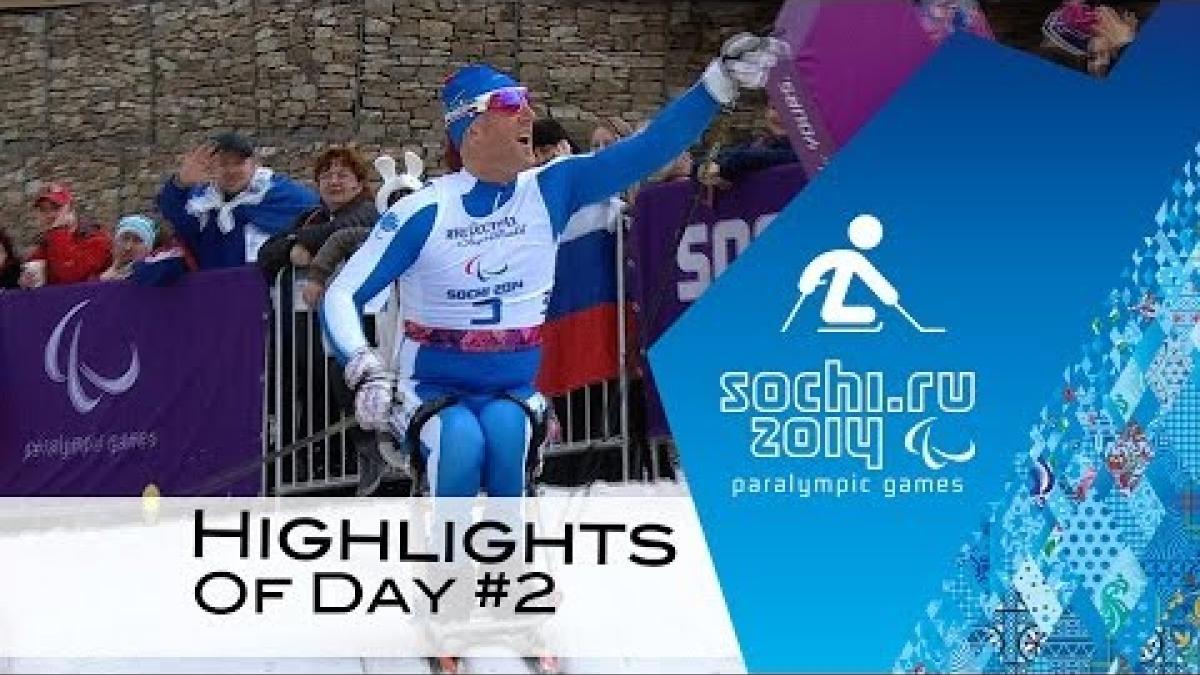 Day 2 highlights | Sochi 2014 Paralympic Winter Games