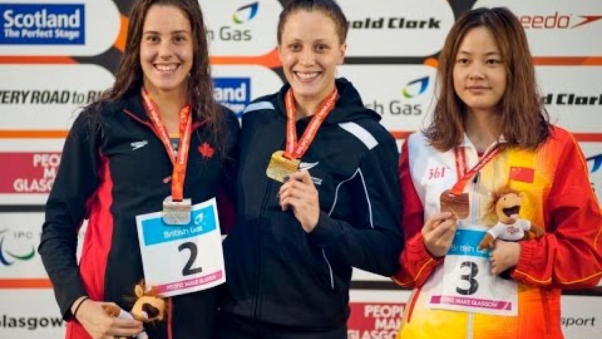 Women's 200m IM SM10 | Victory Ceremony | 2015 IPC Swimming World Championships Glasgow