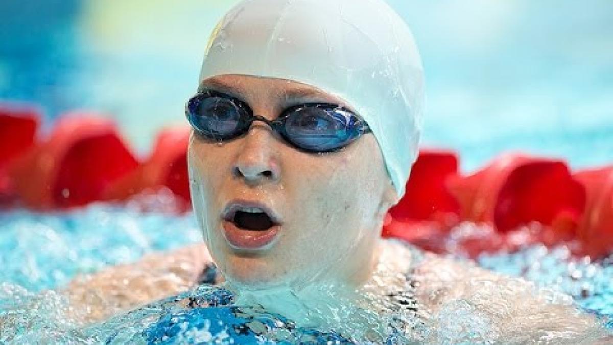 WORLD RECORD Women's 100m Freestyle S6 | Heat | 2015 IPC Swimming World Championships Glasgow