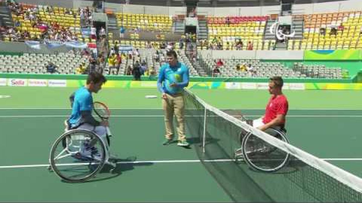 Day 4 morning | Wheelchair tennis highlights | Rio 2016 Paralympic Games