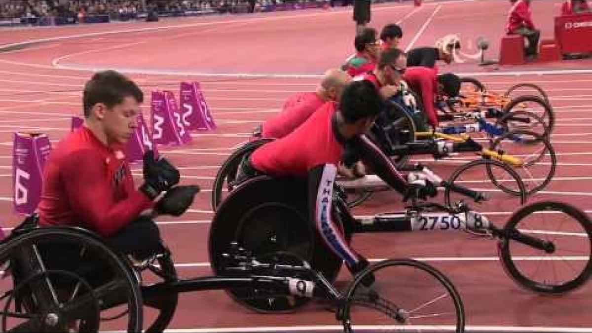 Athletics - Men's 100m - T52 Final - London 2012 Paralympic Games