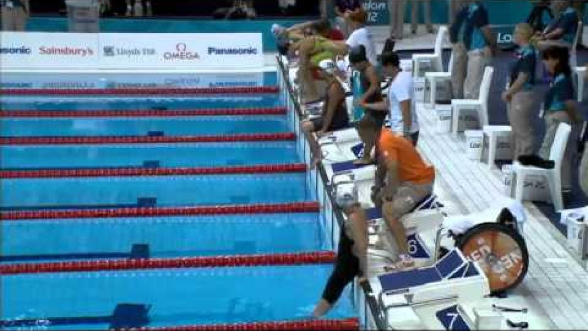 Swimming - Women's 50m Freestyle - S5 Heat 1 - 2012 London Paralympic Games