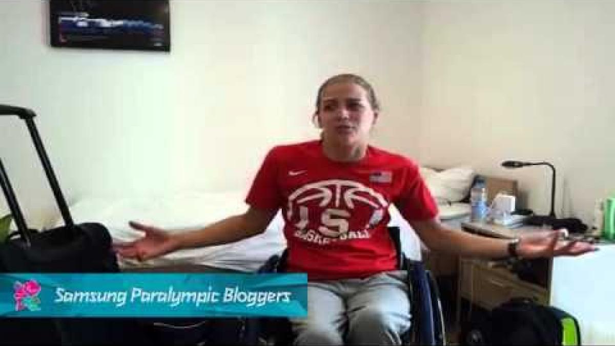 Mary Allison Milford - A bare room and a really big bag, Paralympics 2012